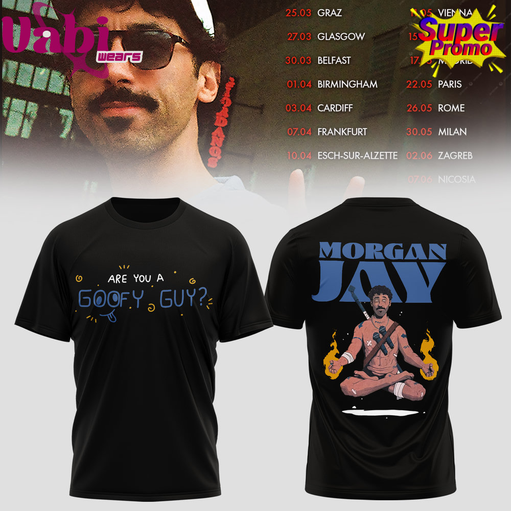Morgan Jay Goofy Guy Graphic Black Hoodie - Image 2