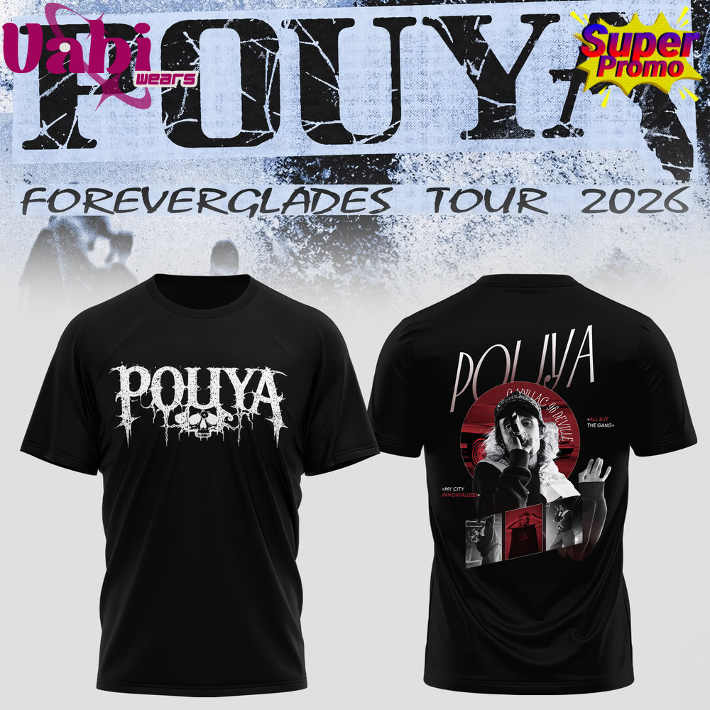 Pouya Foreverglades Tour 2026 Hoodie Edition 3 - Image 2