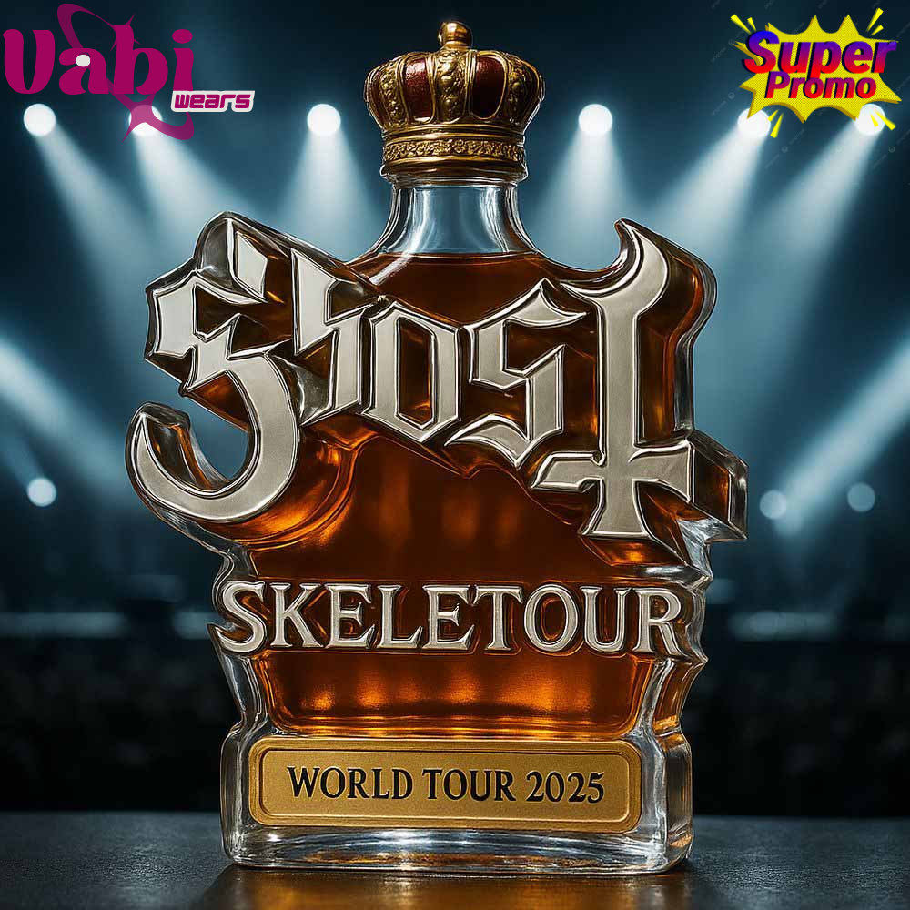 Ghost Band Skeletour World Tour 2025 Limited Edition Whiskey Bottle 5 Ghost Band Skeletour World Tour 2025 Limited Edition Whiskey Bottle - Image 1
