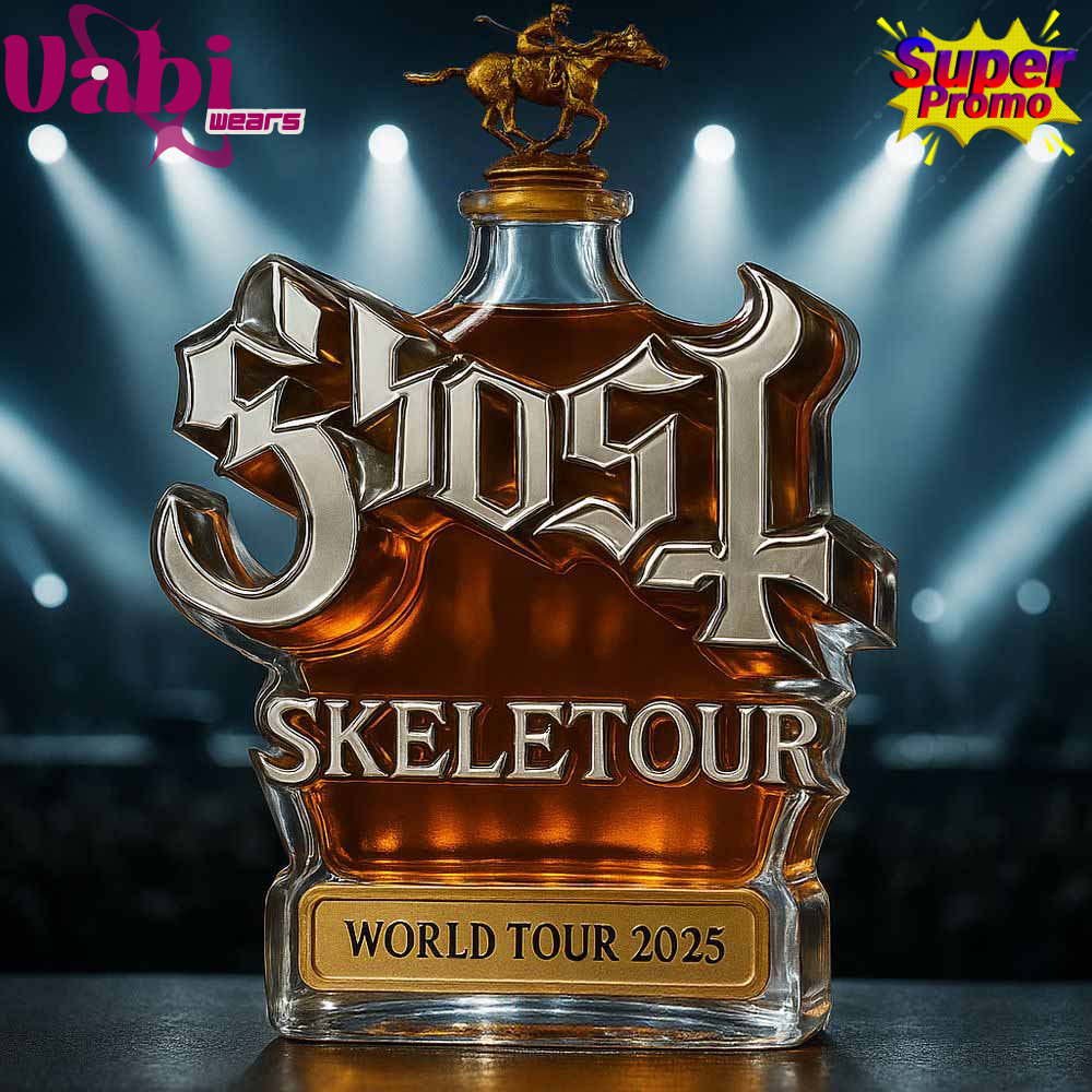 Ghost Band Skeletour World Tour 2025 Limited Edition Whiskey Bottle 6 Ghost Band Skeletour World Tour 2025 Limited Edition Whiskey Bottle - Image 2