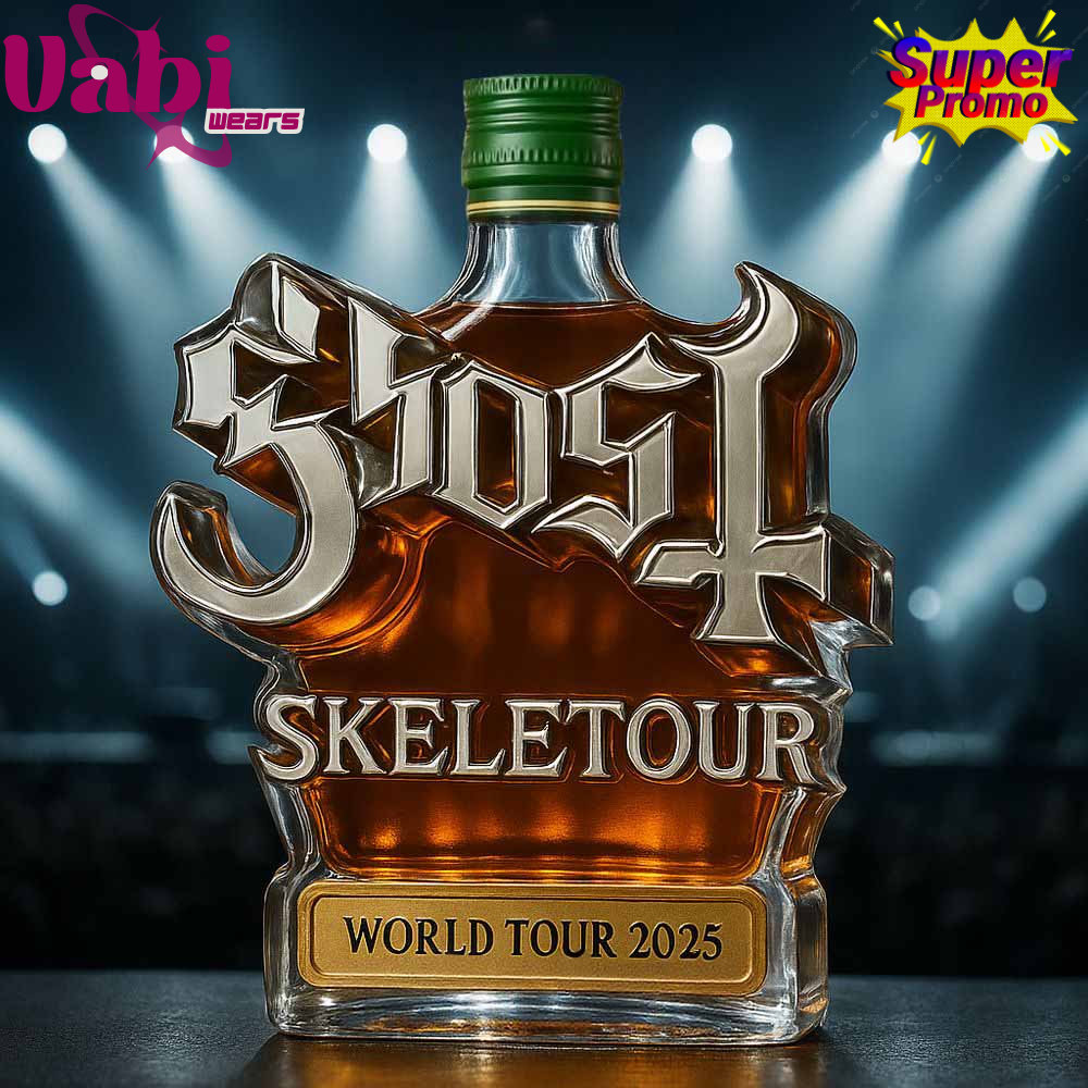 Ghost Band Skeletour World Tour 2025 Limited Edition Whiskey Bottle 7 Ghost Band Skeletour World Tour 2025 Limited Edition Whiskey Bottle - Image 3