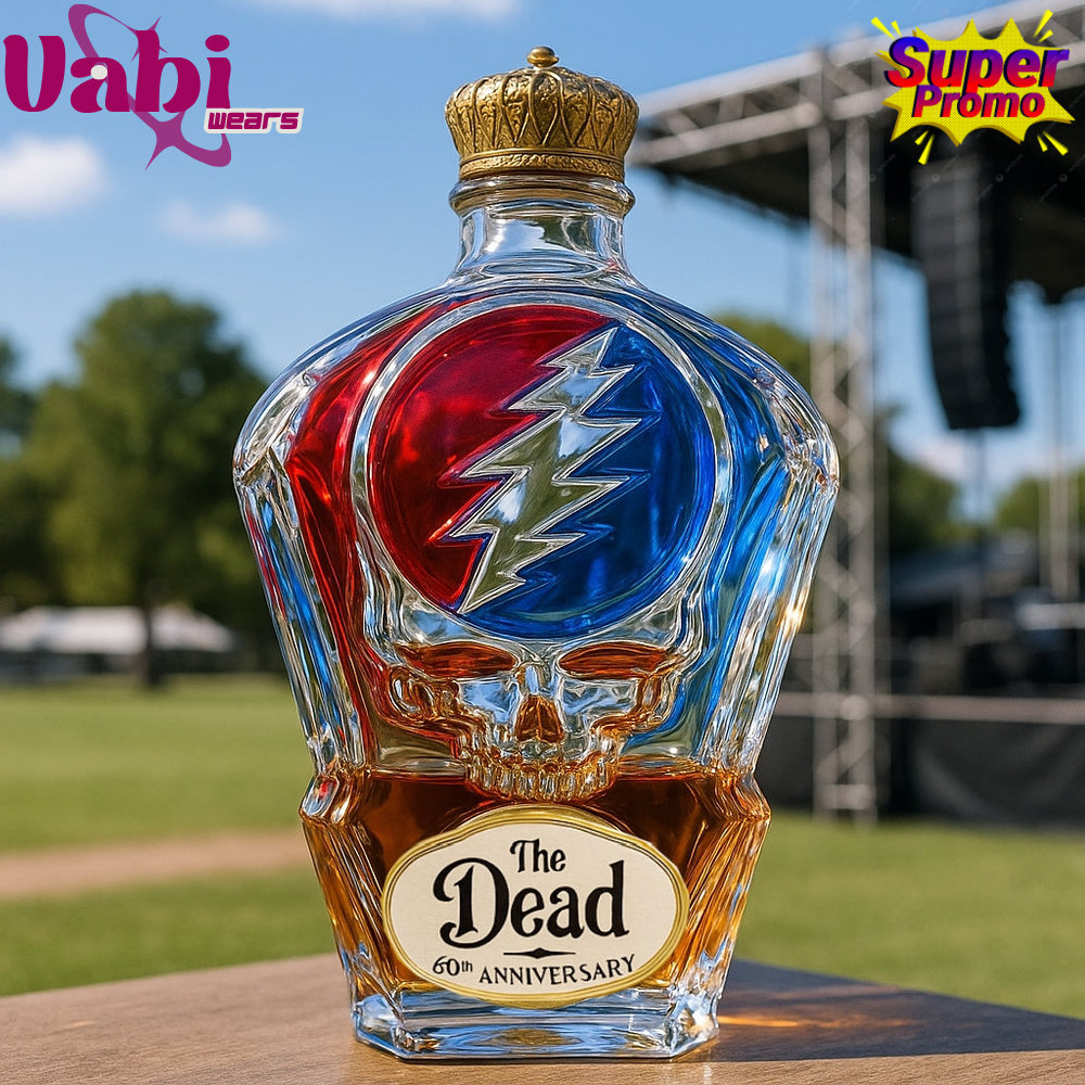 The Grateful Dead 60th Anniversary "Music That Never Ends" Whiskey Bottle 4 The Grateful Dead 60th Anniversary 'Music That Never Ends' Whiskey Bottle - Image 1