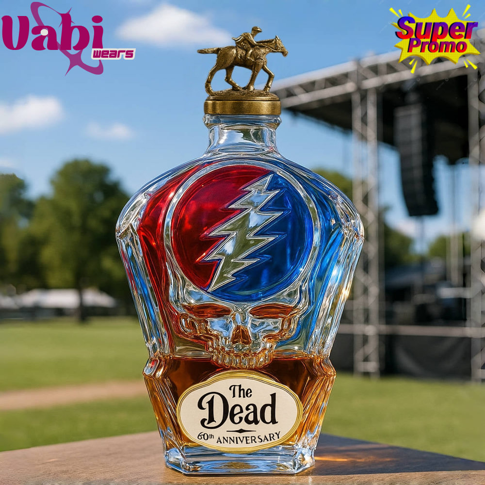 The Grateful Dead 60th Anniversary 'Music That Never Ends' Whiskey Bottle - Image 4