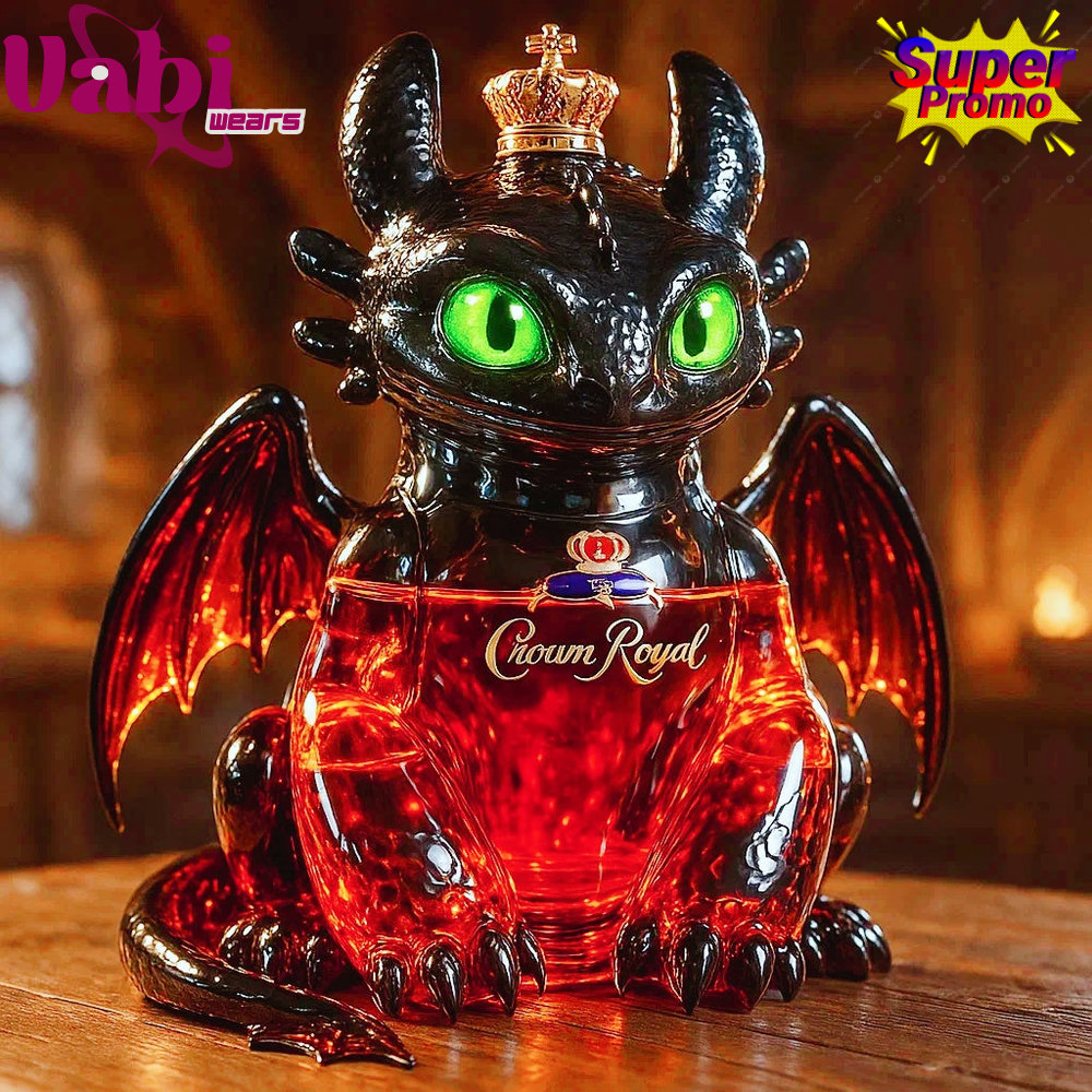 Toothless Limited Edition Whiskey Bottle 5 Toothless Limited Edition Whiskey Bottle - Image 1