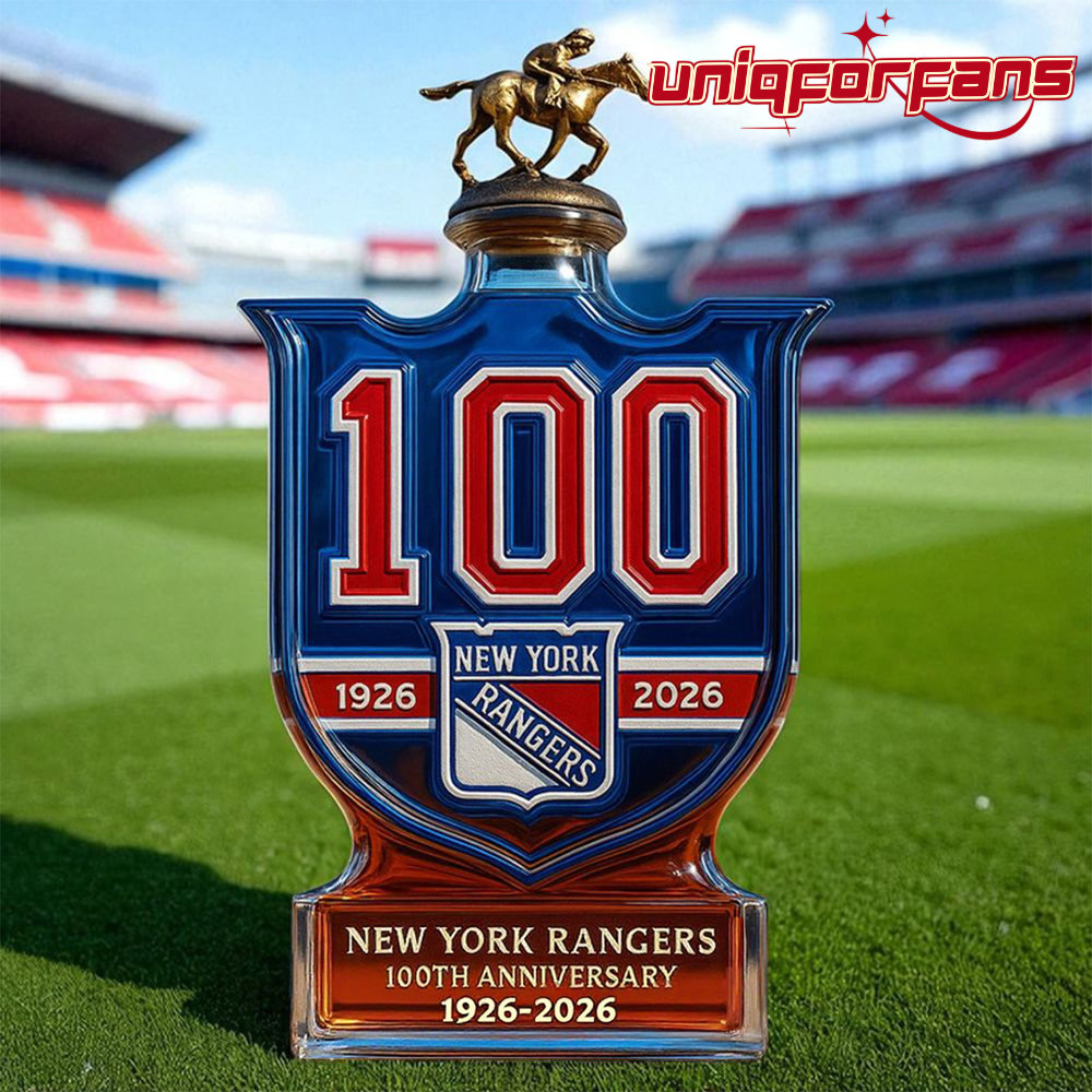 New York Rangers 100th Anniversary Limited Edition Whiskey Bottle - Image 5