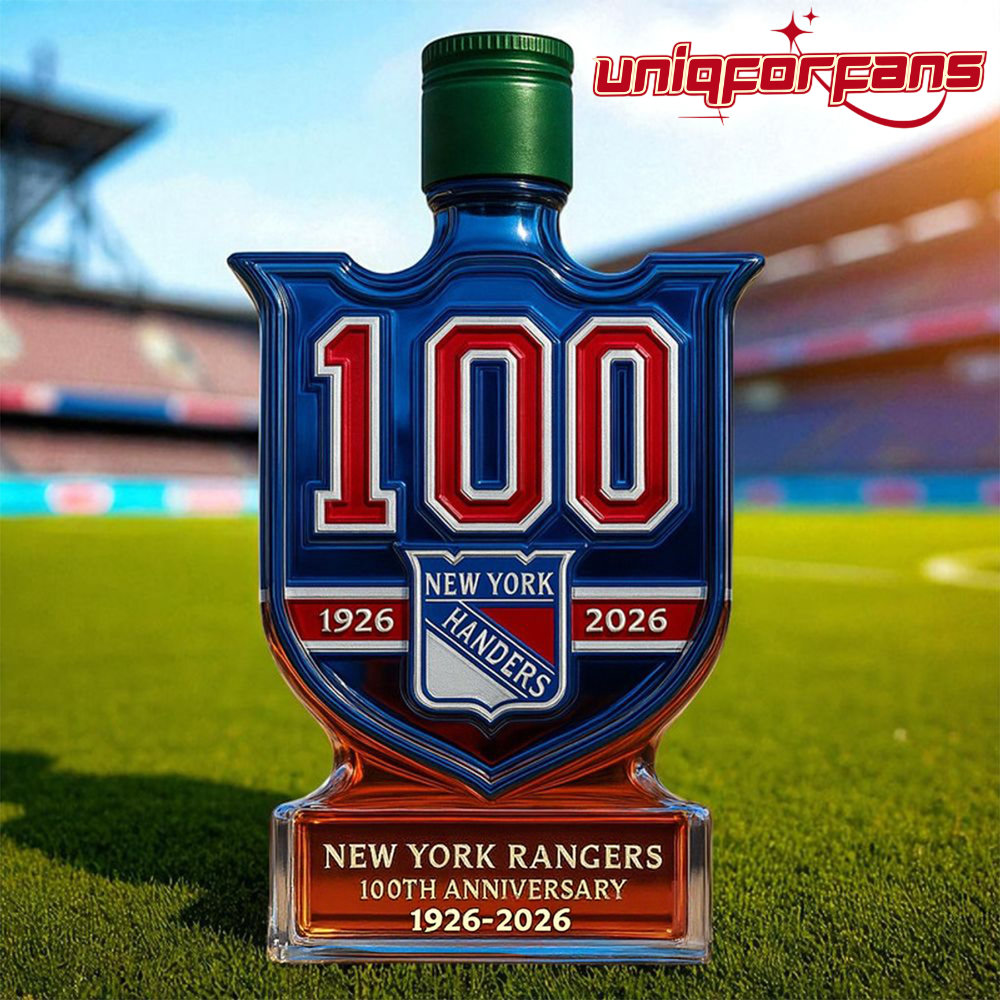 New York Rangers 100th Anniversary Limited Edition Whiskey Bottle - Image 6