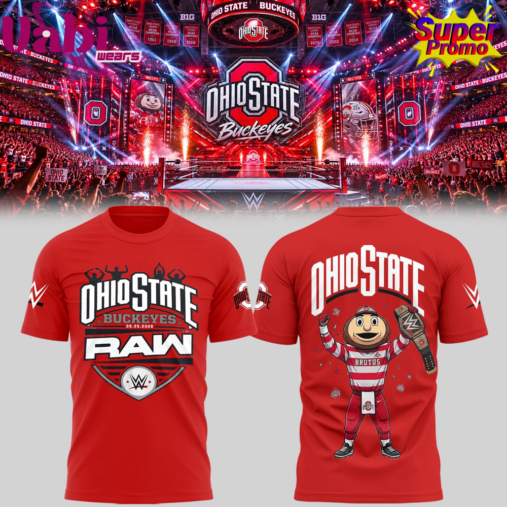 Danhausen "You Are Cursed!" Limited Edition W.W.E Monday Night RAW At Schottenstein Center 3D Shirt 5 Danhausen 'You Are Cursed!' Limited Edition W.W.E Monday Night RAW At Schottenstein Center 3D Shirt - Image 3