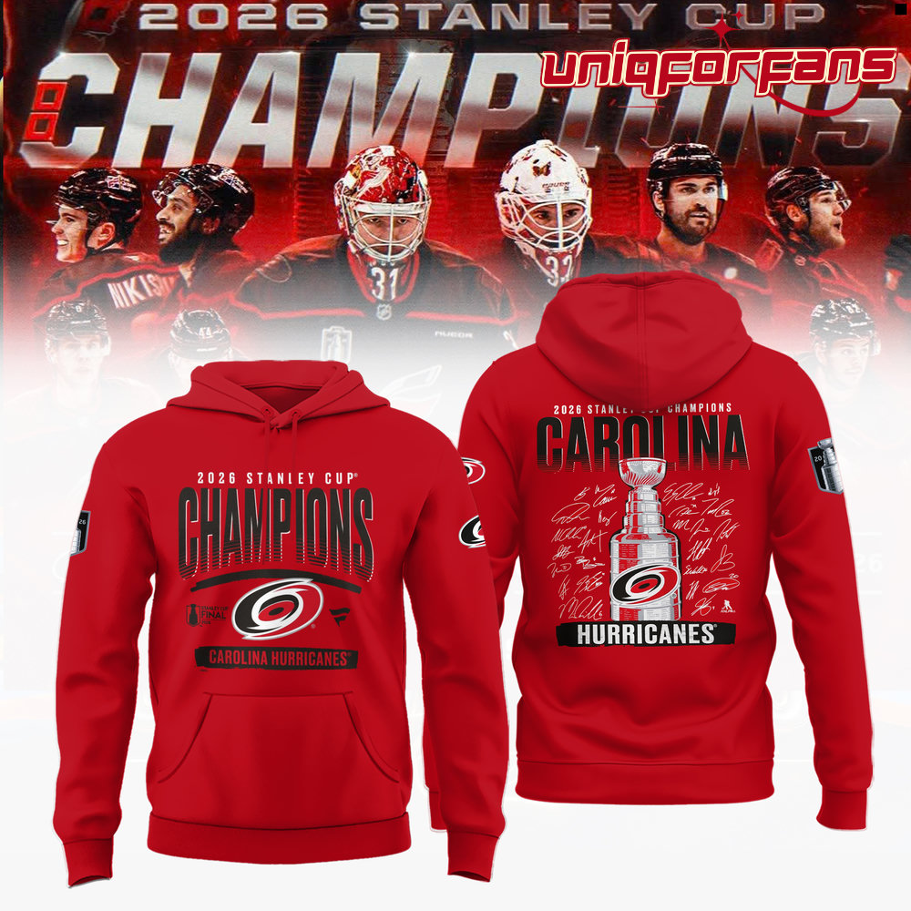 Carolina Hurricanes Stanley Cup Champions 2026 Limited Edition Hoodie - Image 3