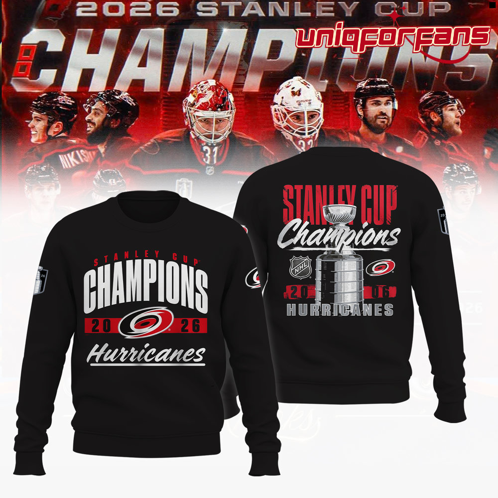 Carolina Hurricanes Stanley Cup Champions 2026 Limited Edition Sweatshirt - Image 2