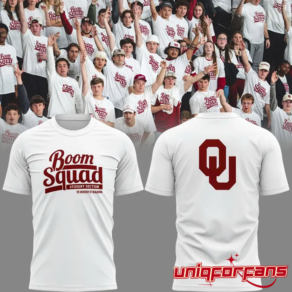 Oklahoma Sooners BoomSquad Limited Edition T-Shirt - Image 1